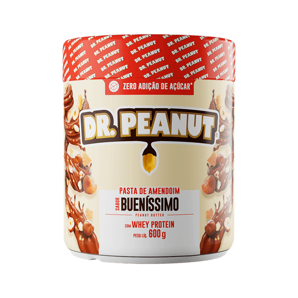 Pasta de Amendoim Dr. Peanut Sabor Bueníssimo 600g